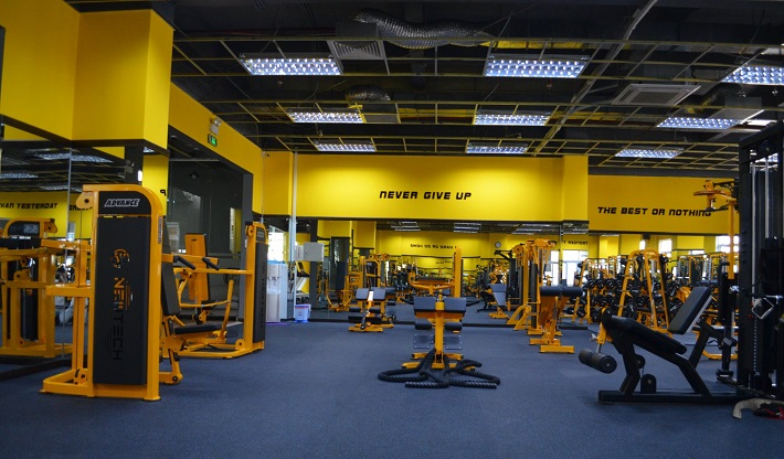 Thiết kế phòng tập gym tiện nghi chuẩn phong cách hiện đại, sành điệu