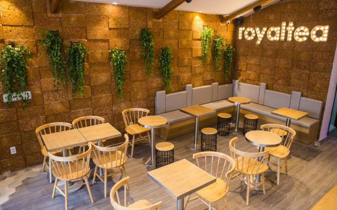 Gợi ý mẫu thiết kế quán trà sữa đơn giản “hút” khách nhất năm 2026