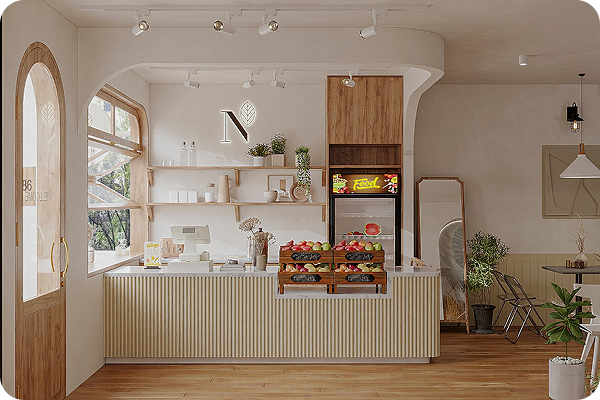 quan tra sữa đẹp