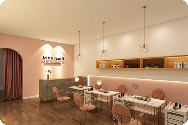 tiêm nail, mỹ phẩm,spa