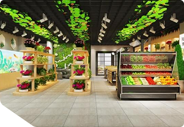 Thiết Kế Cửa Hàng Thực Phẩm Sạch