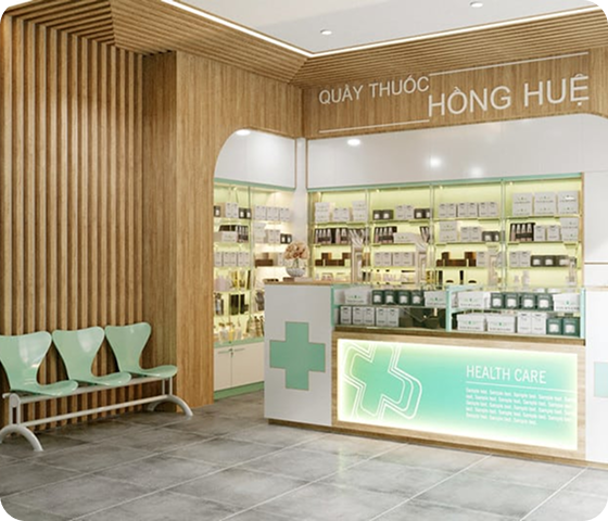 Thiết Kế cửa Hàng đẹp